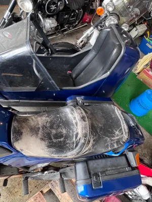 1987 BMW K100 LT Motorcycle w/ EML Sidecar