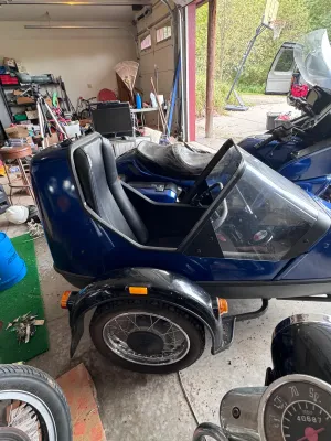 1987 BMW K100 LT Motorcycle w/ EML Sidecar