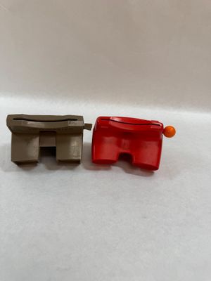 Vintage GAF View-Master 3D Viewers - Set of 2 (Red & Beige)