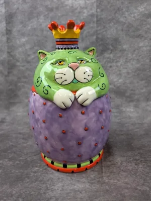 cat cookie jar 