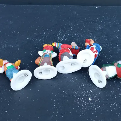LOT 130: Department 56 North Pole Series Hall of Records, The Glacier Gazette and Early Rising Elves