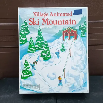 LOT 178: Department 56 Village Animated Ski Mountain