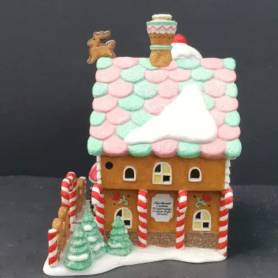 LOT 166: Department 56 North Pole Series Ginny's Cookie Treats Set, Christmas Fun Run and Have a Seat Elves
