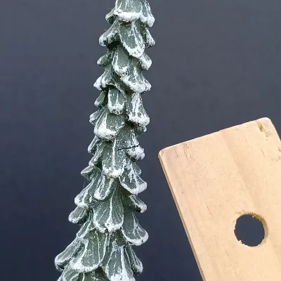 LOT 125: Department 56 North Pole Series Start a Tradition Set with Pencil Pines