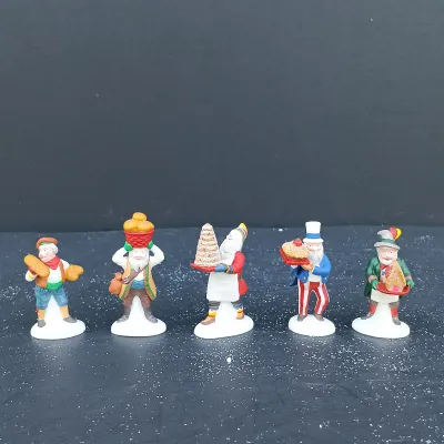 LOT 130: Department 56 North Pole Series Hall of Records, The Glacier Gazette and Early Rising Elves