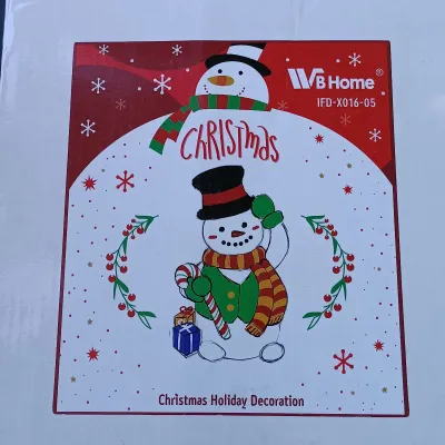 LOT 117: Inflatable 3ft Hanukkah Bears and Llamas with a Mystery Christmas Inflatable