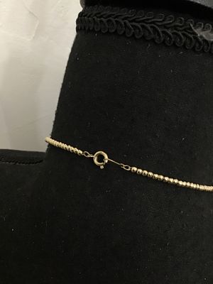 Vintage Gold-Tone Graduated Bead Necklace