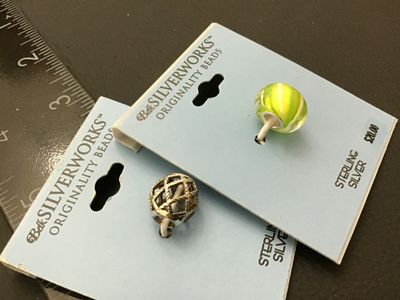 Belk Silverworks Originality Beads - Sterling Silver & Glass