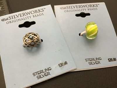 Belk Silverworks Originality Beads - Sterling Silver & Glass