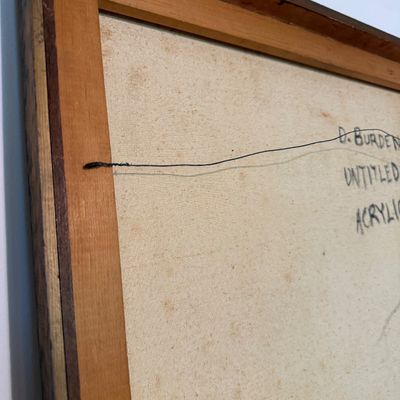 D. Burden "Untitled" Original Acrylic Painting (B1-BM)