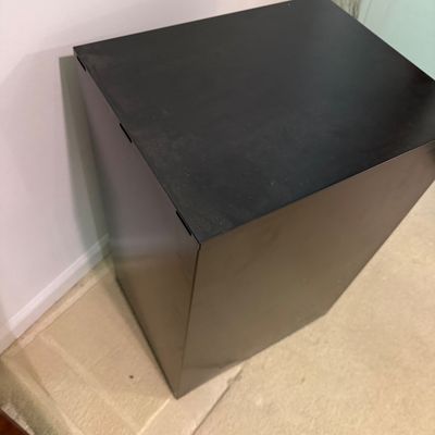 3-Drawer Metal Filing Cabinet with Expanding Organizers and Office Supplies (B1-BM)