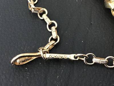 Vintage Coro Gold-Tone Textured Loop Collar Necklace
