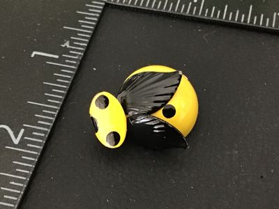 Vintage Enamel Bumblebee Brooch Pin