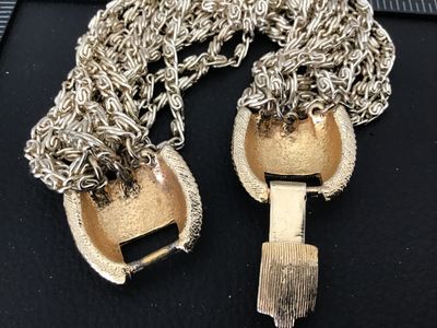 Vintage Gold-Tone Multi-Strand Chain Bracelet