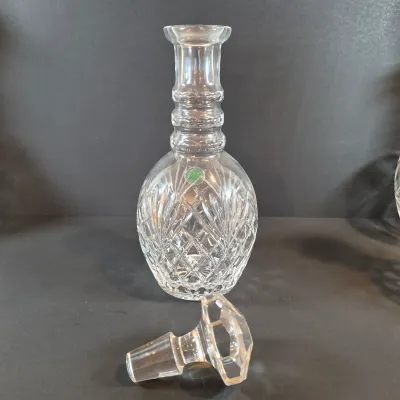 LOT 118: Collection of Galway Irish Crystal Decanters and More