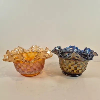 LOT 111: Collection of Carnival Glass from Fenton & Imperial Glass