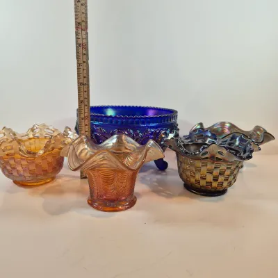 LOT 111: Collection of Carnival Glass from Fenton & Imperial Glass