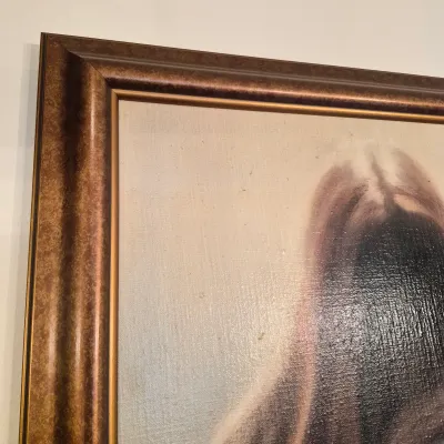 LOT 52: Original Oil Painting by Hal Singer