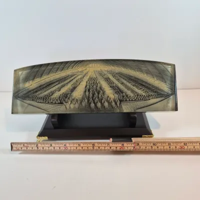 LOT 47: Vintage 3D Chinese Terracotta Army Plaque with Collection of Asian Porcelain Decorative Items