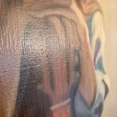 LOT 52: Original Oil Painting by Hal Singer