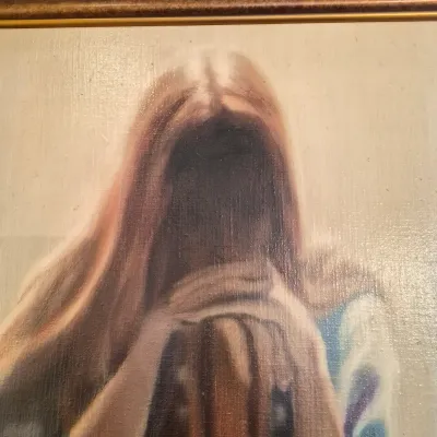 LOT 52: Original Oil Painting by Hal Singer