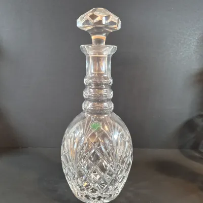LOT 118: Collection of Galway Irish Crystal Decanters and More
