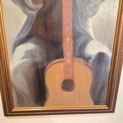 LOT 52: Original Oil Painting by Hal Singer