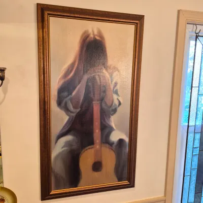 LOT 52: Original Oil Painting by Hal Singer