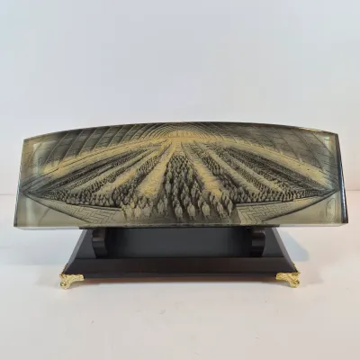 LOT 47: Vintage 3D Chinese Terracotta Army Plaque with Collection of Asian Porcelain Decorative Items