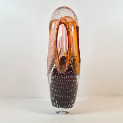 LOT 36: Adam Jablonski Signed Art Glass Sculpture 12.5"