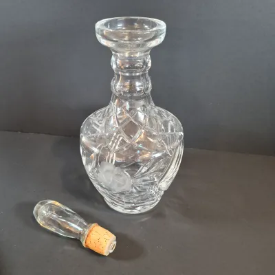 LOT 118: Collection of Galway Irish Crystal Decanters and More