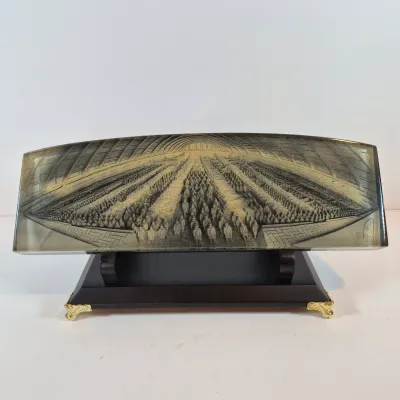 LOT 47: Vintage 3D Chinese Terracotta Army Plaque with Collection of Asian Porcelain Decorative Items