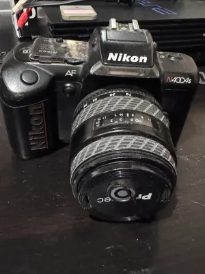 Vintage Nikon N4004s 35mm SLR Film Camera with ProSpec 28-70mm Lens