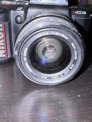 Vintage Nikon N4004s 35mm SLR Film Camera with ProSpec 28-70mm Lens