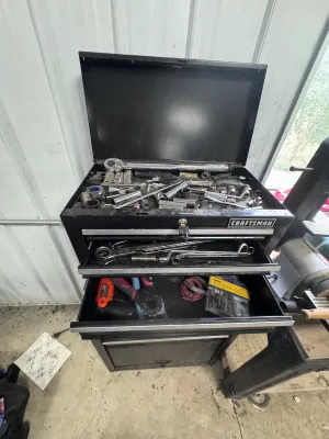 Craftsman Rolling Tool Chest with Assorted Hand Tools