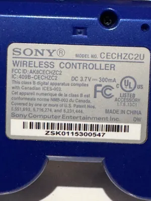 Sony PlayStation 3 DualShock 3 Wireless Controller - Blue (CECHZC2U)