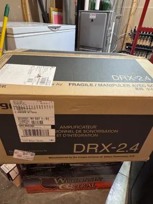 Denon AVR-1912 AV Receiver with Integra DRX-2.4 Box