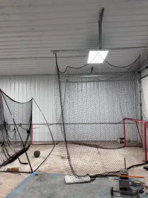 PowerNet Sports Training Net and Hockey Goal Set