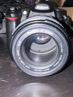 Nikon D50 DSLR Camera with ProSpec AF Zoom 70-210mm Lens