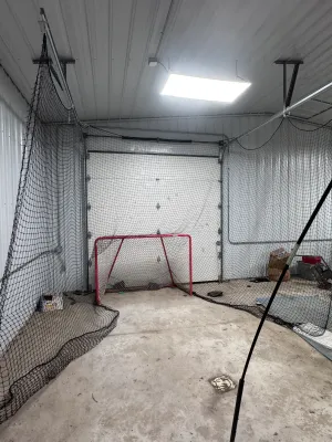 PowerNet Sports Training Net and Hockey Goal Set