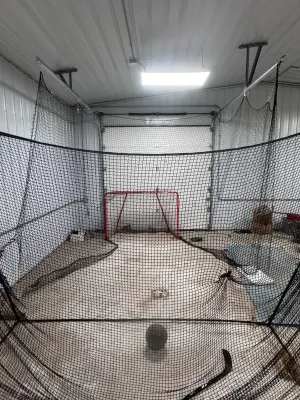 PowerNet Sports Training Net and Hockey Goal Set