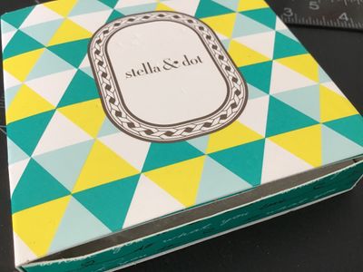 Stella & Dot Statement Earrings with Original Box