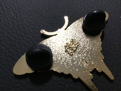Alum and Ink Butterfly Enamel Pin