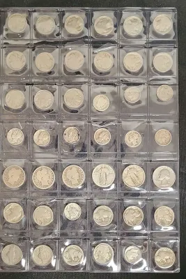 SILVER DIMES & QUARTERS AND BUFFALO NICKELS