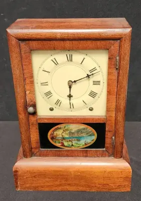 ANTIQUE SETH THOMAS MANTEL CLOCK 