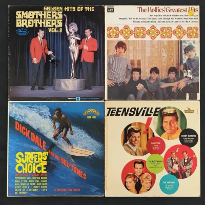 MYSTERY LOT OF VARIOUS MUSIC ALBUMS (2)
