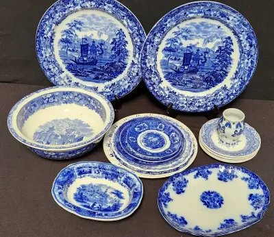 DISHES FROM WEDGWOOD, SPODE, RIDGWAYS, AND MORE