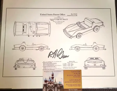 AUTOPIA PRINT BY BOB GURR