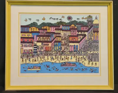 LIMITED EDITION PRINT BY ARTIST MANUEL LEPE MACEDO