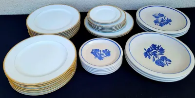 AMAZING COLLECTION OF NORITAKE CHINA & PFALTZGRAFF PLATES